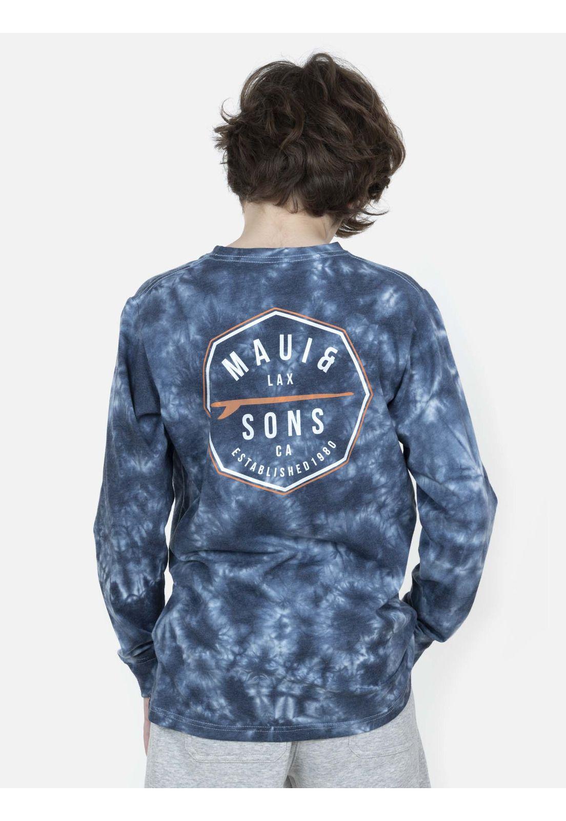 Polera M/L Juvenil Multicolor 5P861-MV22 Maui & Sons-1