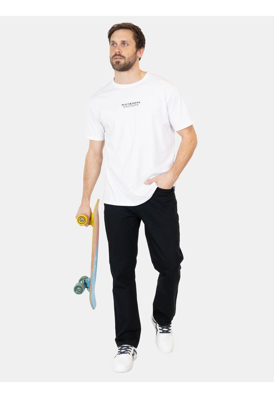 Pantalón Kaiyo Negro Hombre Maui And Sons-4