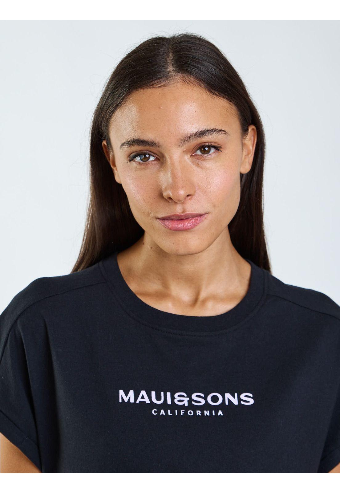 Polera MC Tera Negro Mujer Maui and Sons-4