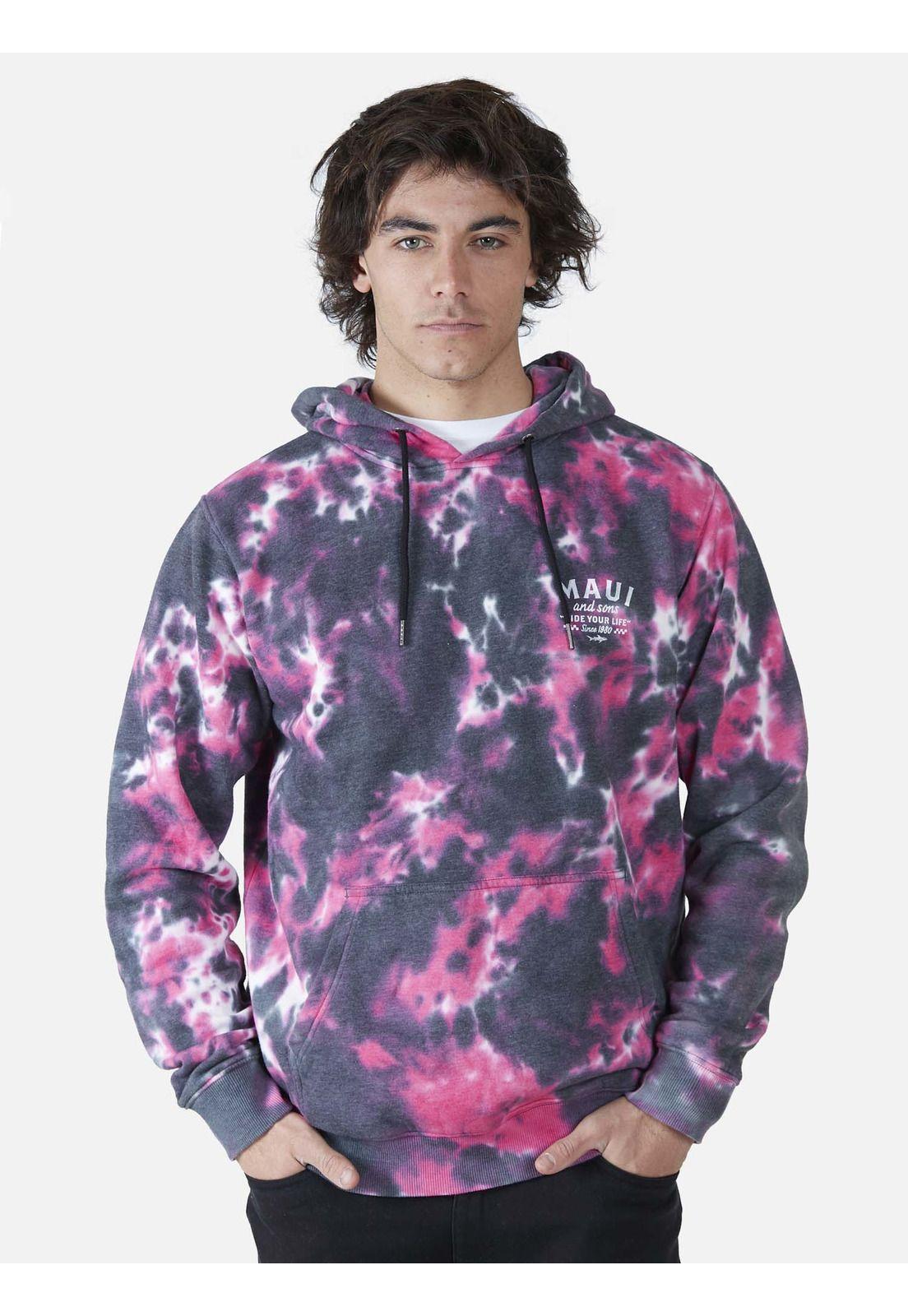 Poleron  Hombre Negro 5O706-MV22 Maui And Sons-0