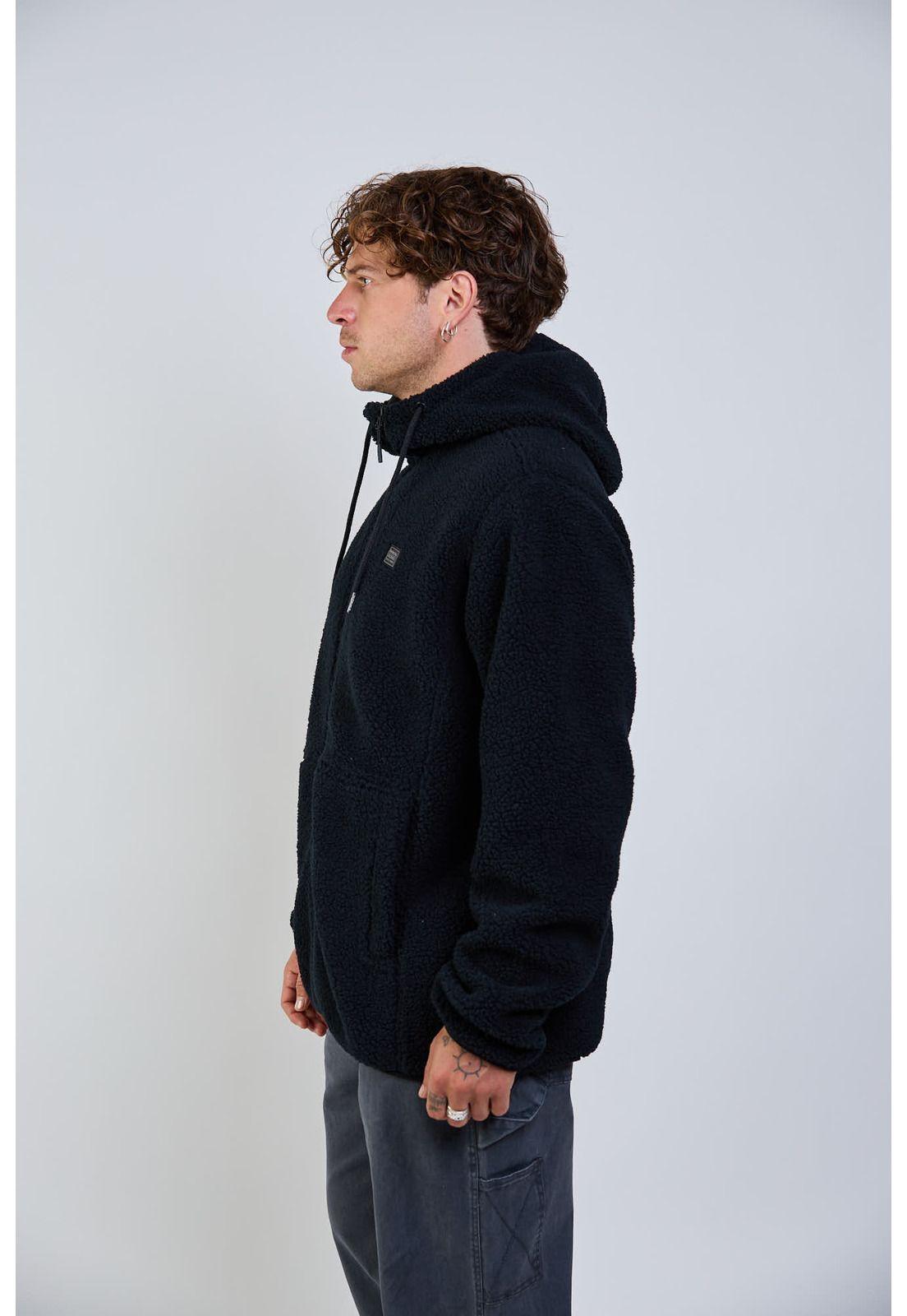 Poleron Tikiro Negro Hombre Maui And Sons-2