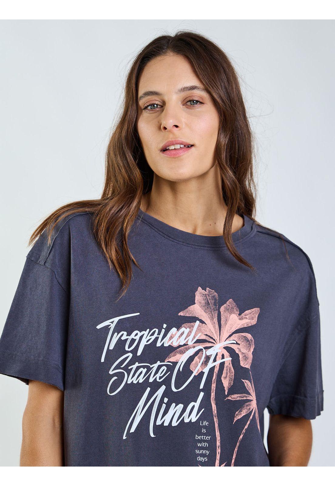 Polera MC Lira Gris Mujer Maui and Sons-3