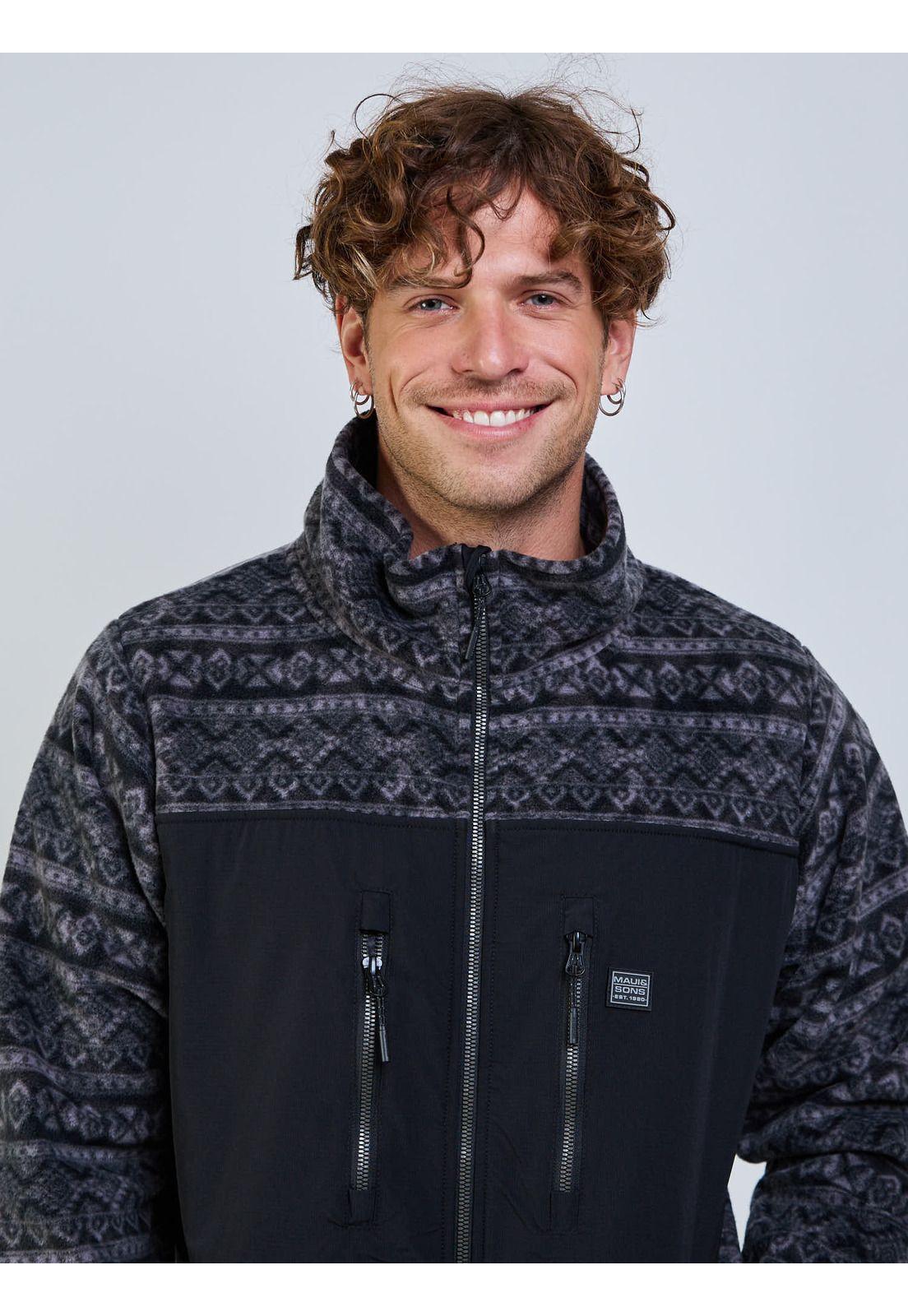 Poleron Polar Andes Spirit Multicolor Hombre Maui And Sons-4