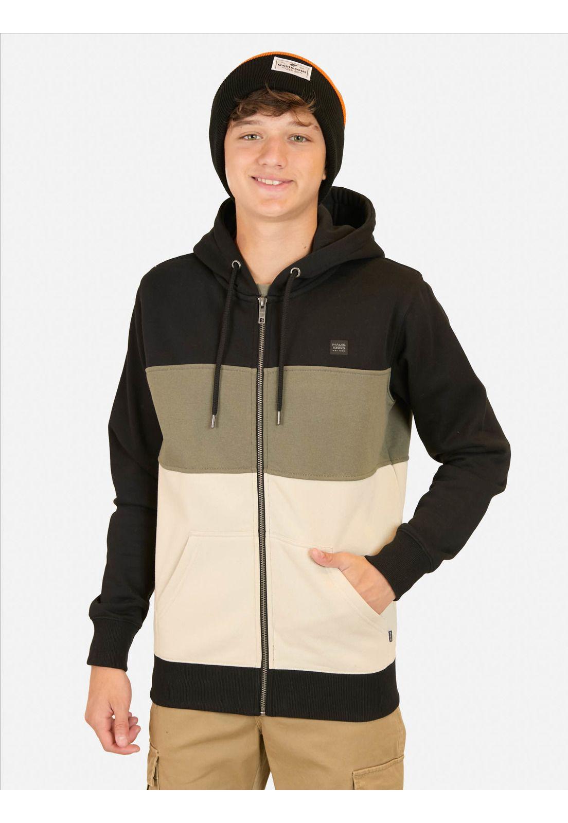 Poleron FZ Rebel Negro Infantil Maui And Sons-0