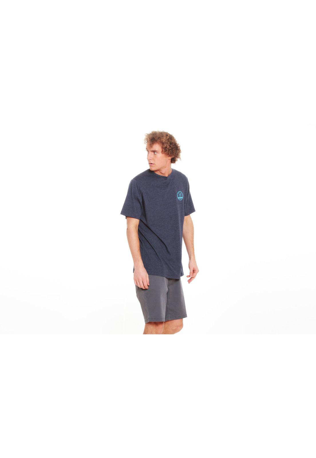 Polera Hombre Azul Maui-0