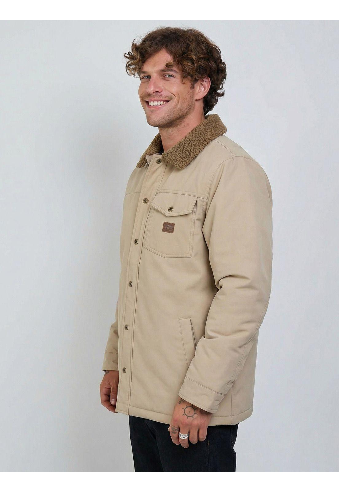 Chaqueta Wavo Beige Hombre Maui And Sons-2