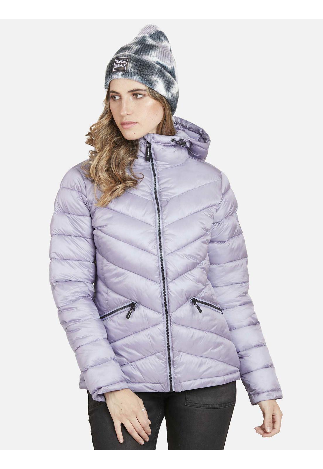 Parka Gleam Mujer Morado Maui and Sons-0