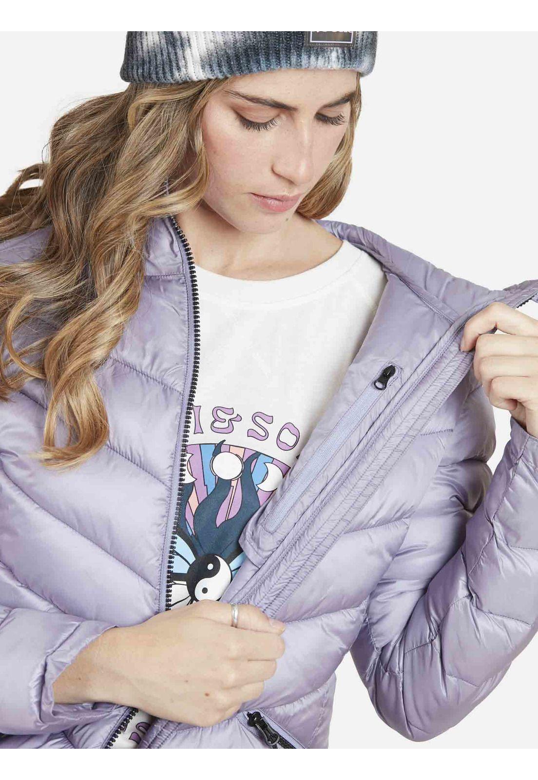 Parka Gleam Mujer Morado Maui and Sons-2