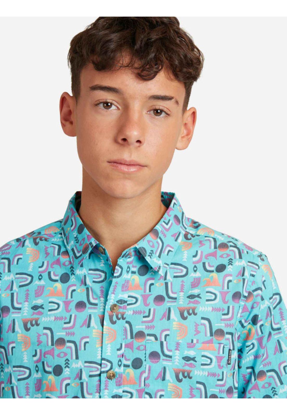 Camisa MC Surf Co. Shirt Juvenil Multicolor Maui and Sons-2