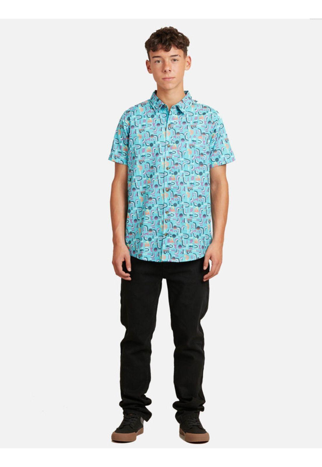 Camisa MC Surf Co. Shirt Juvenil Multicolor Maui and Sons-3