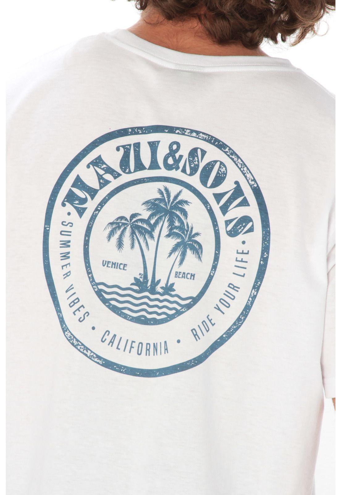 Polera M/C Basica Hombre 5P453-MV21 Blanco-2