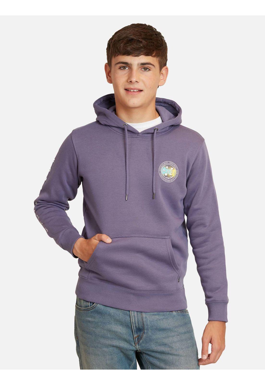 Poleron Vintage Gradient Morado Infantil Maui And Sons-0