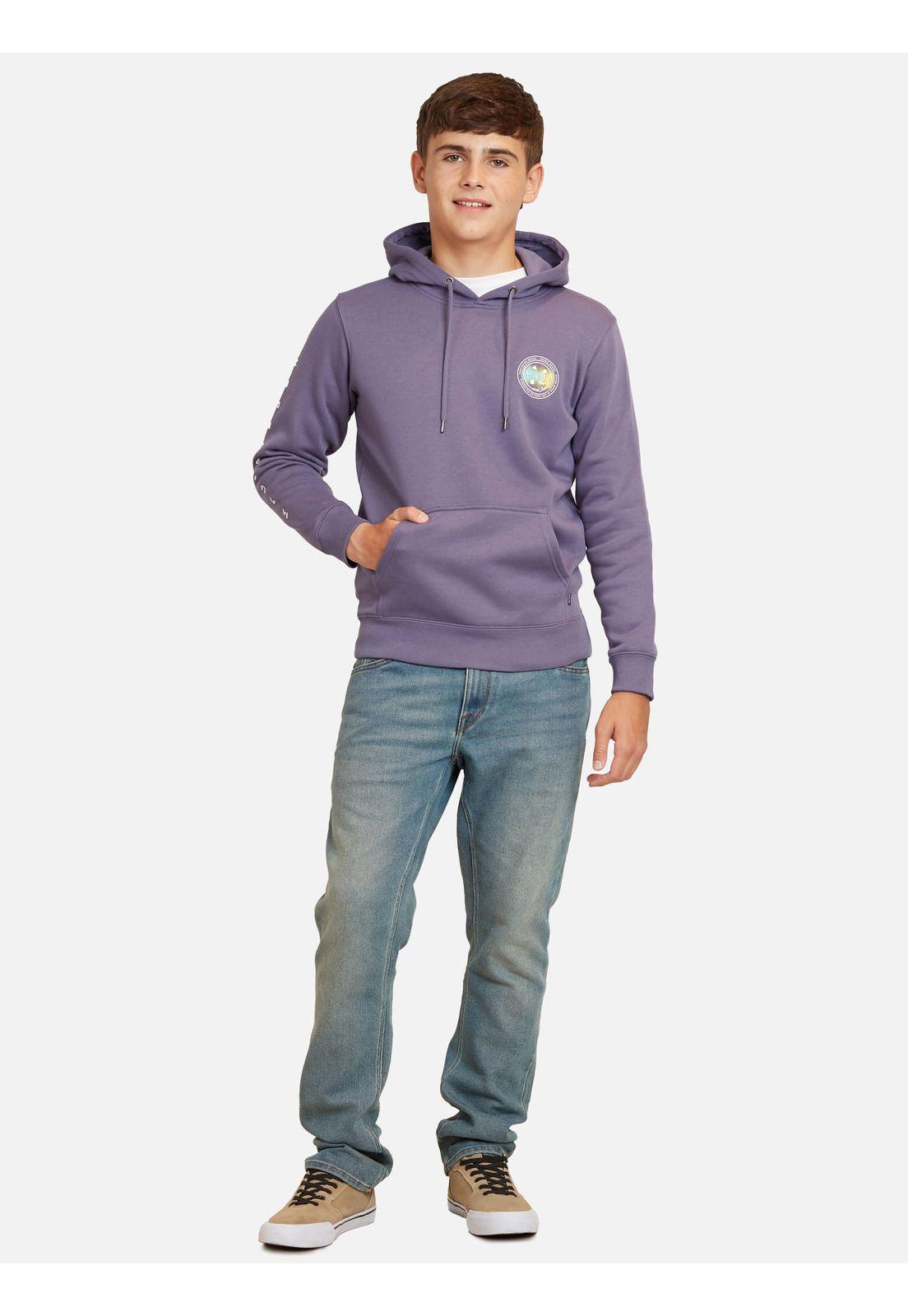 Poleron Vintage Gradient Morado Infantil Maui And Sons-3