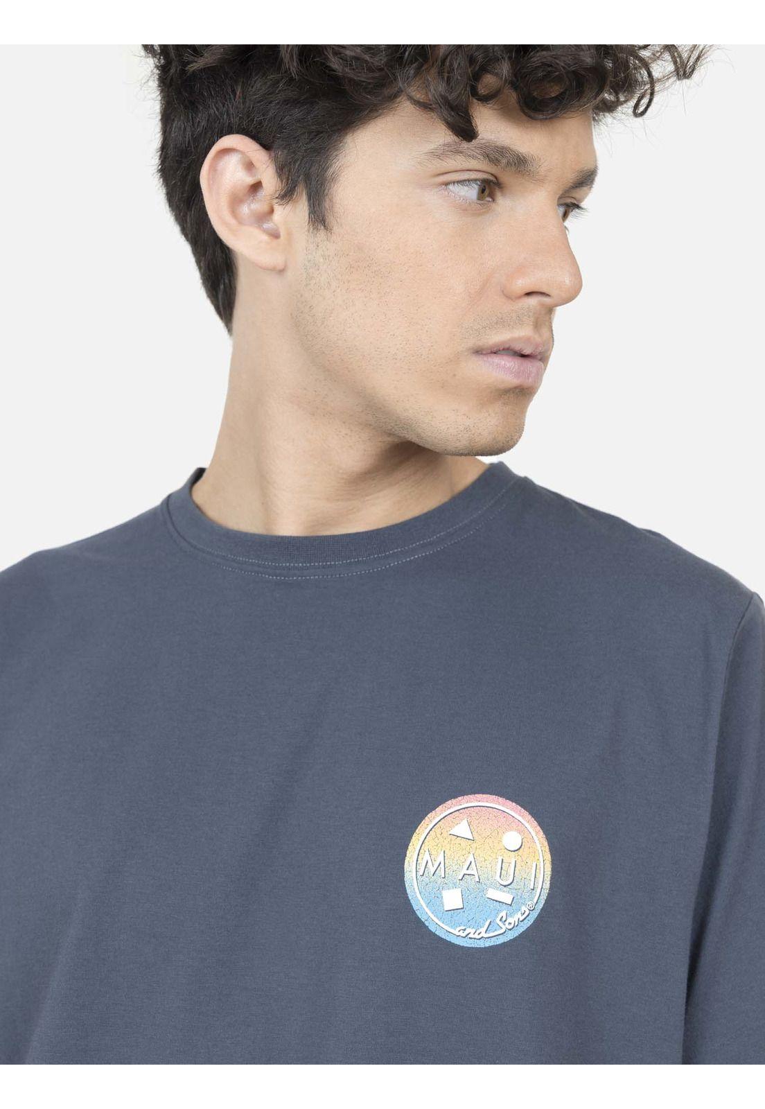 Polera Hombre Gris 5P1014-MV22 Maui And Sons-2