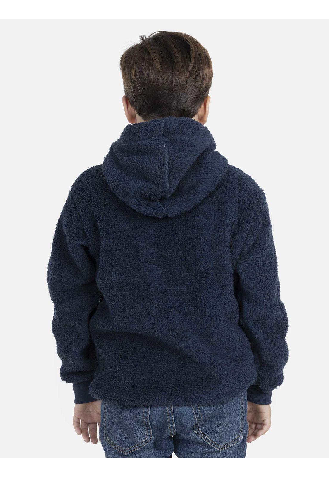 Poleron CLASSIC HUPA Niño Azul Maui and Sons-2