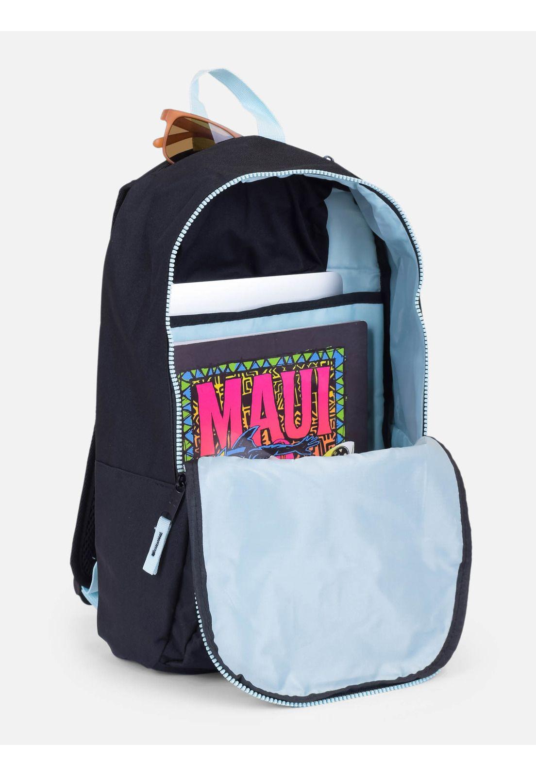 Mochila Class Mujer Negro Maui and Sons-3