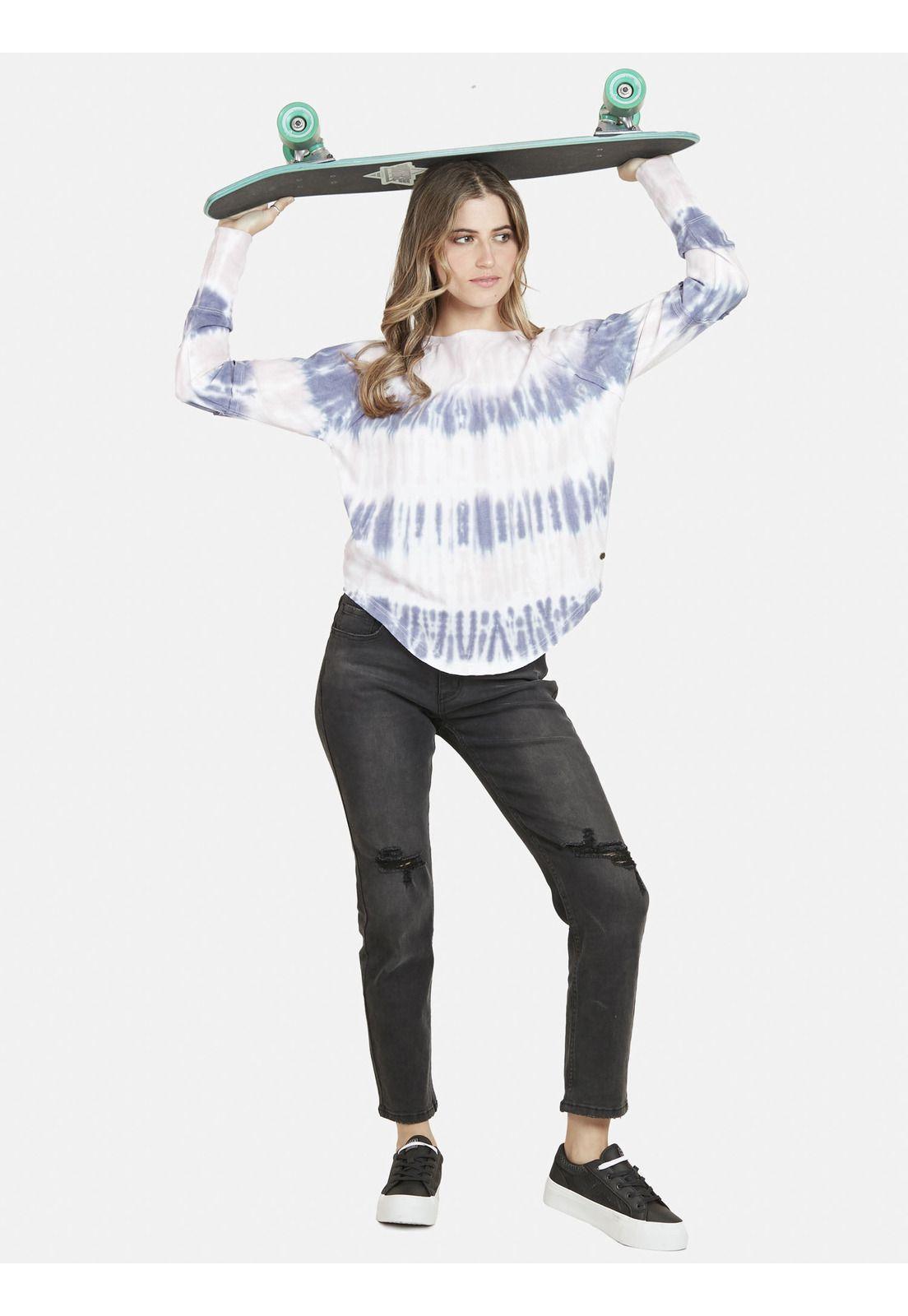 Polera BOHO TIE Manga Larga Mujer Multicolor Maui & Sons-3