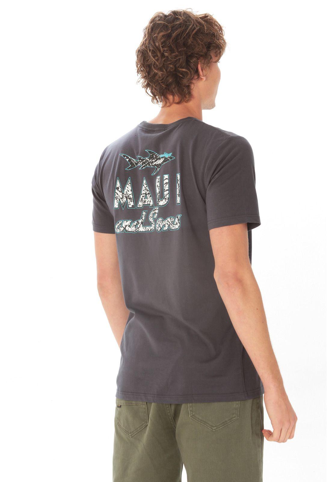 Polera M/C Basica Hombre 5P462-MV21 Gris-1