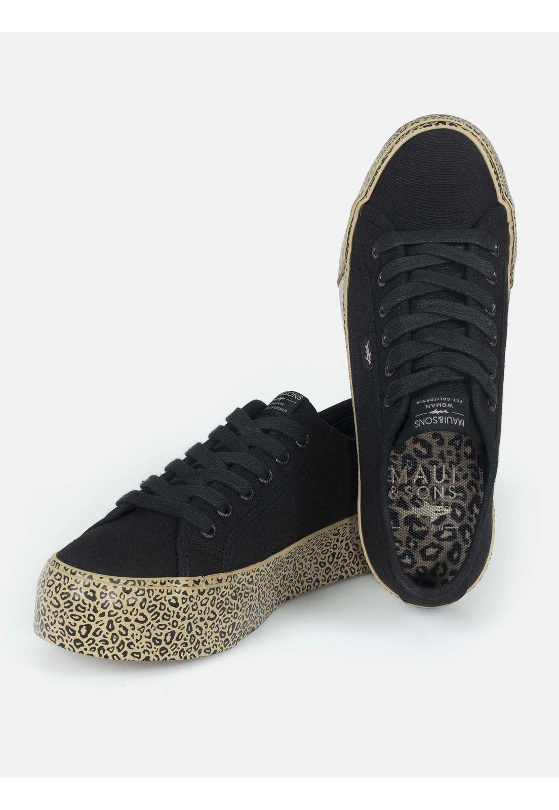 Zapatilla Mujer 5Z1142 Negro Maui and Sons-3