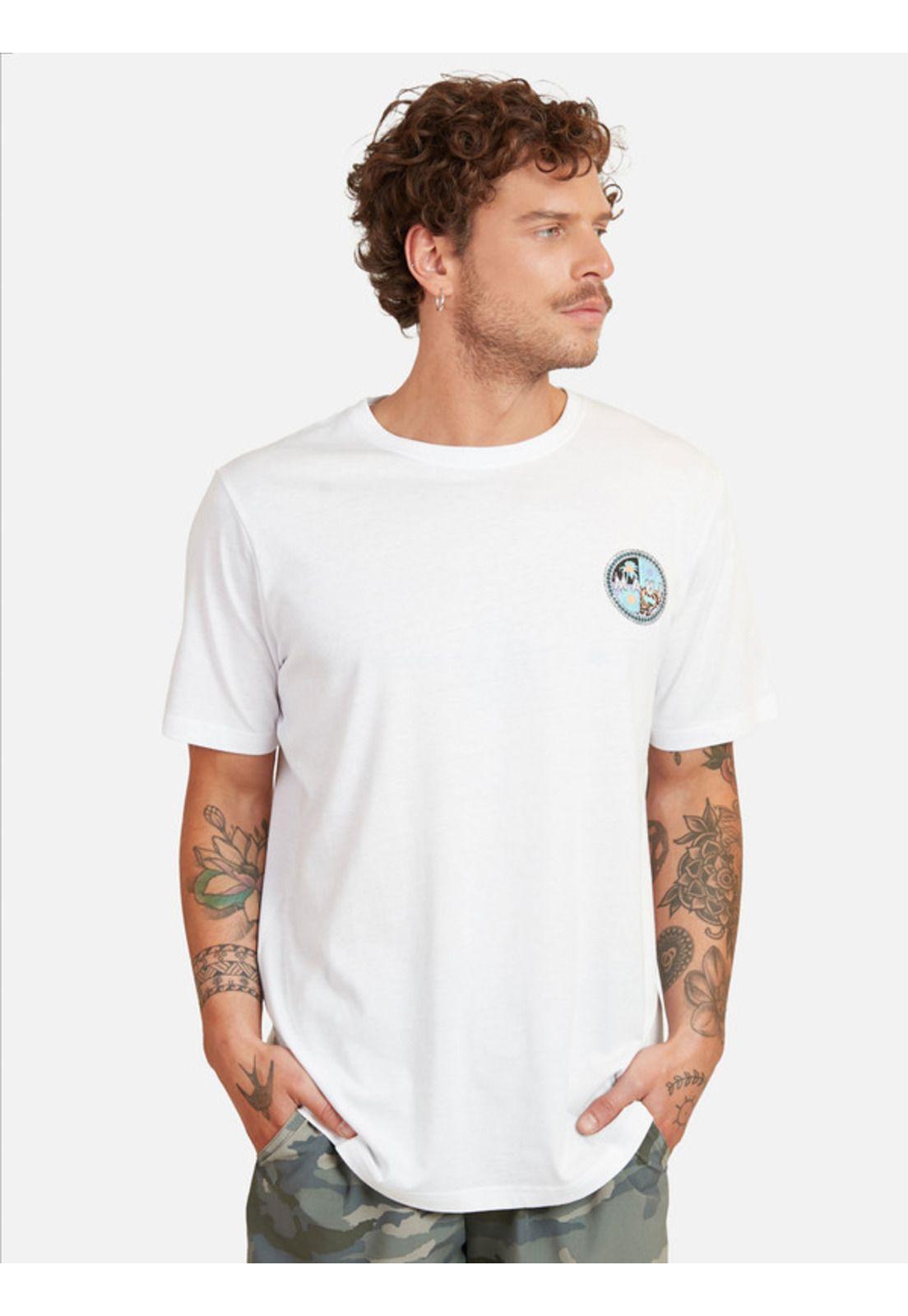 Polera Cookie 4 Wordl Ss Tee Hombre Blanco Maui And Sons-0