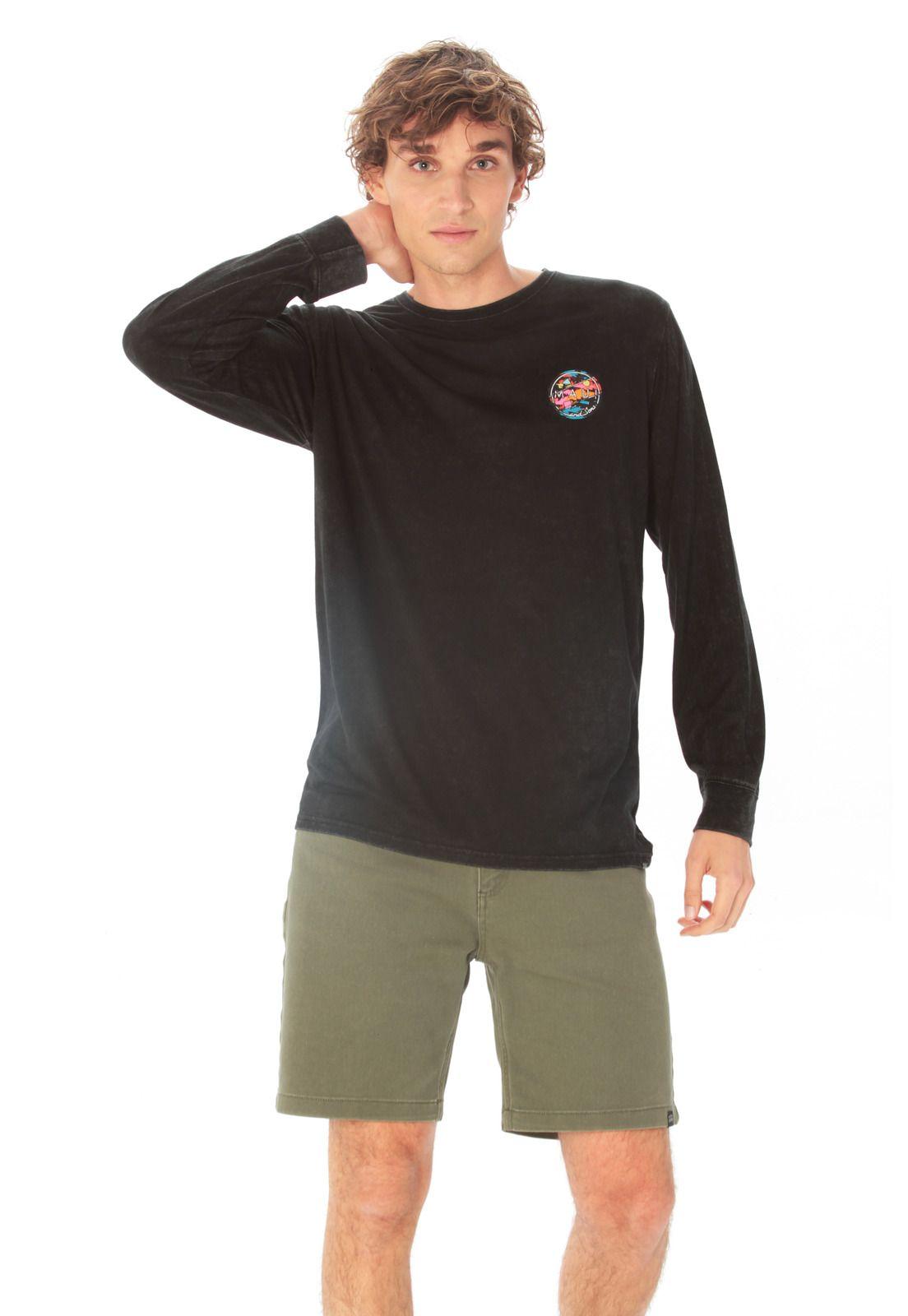 Polera Hombre Maui 5P1051-MV21 Negro-3