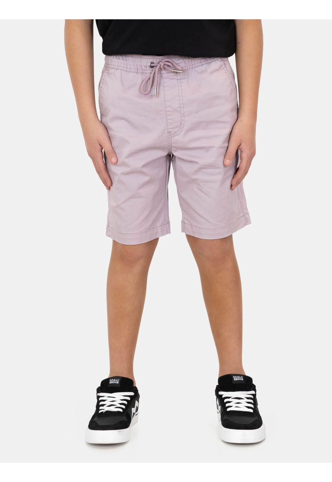Bermuda Jogger Calisca Rosado Infantil Maui And Sons-0