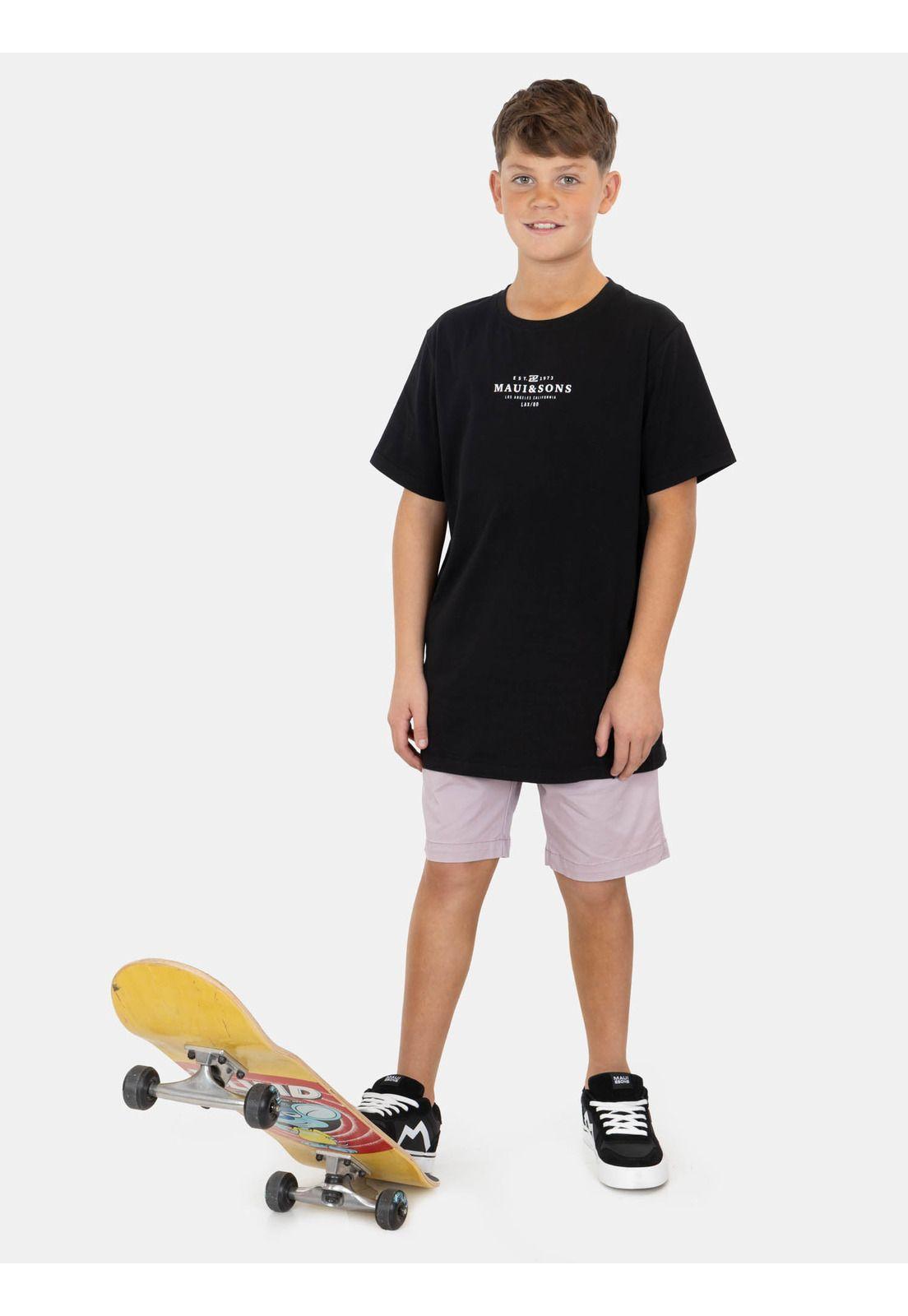 Bermuda Jogger Calisca Rosado Infantil Maui And Sons-3
