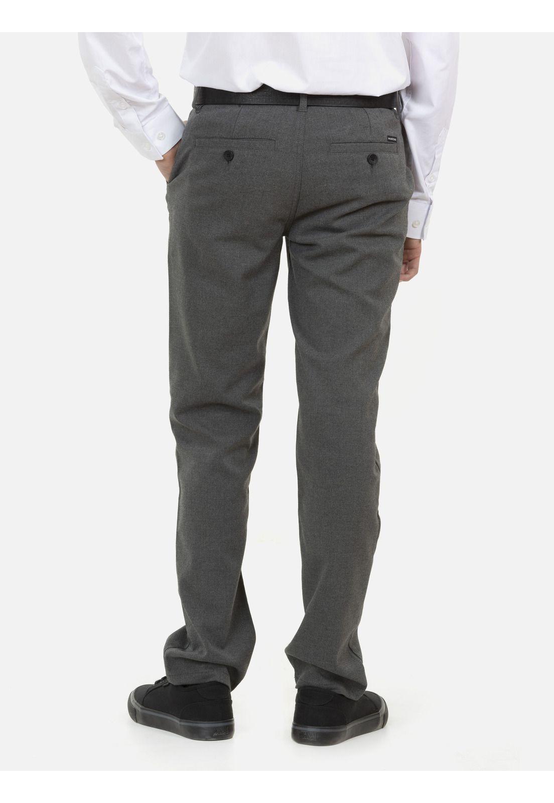 Pantalon Juvenil Escolar 5N116-MC19 Gris Maui and Sons-1