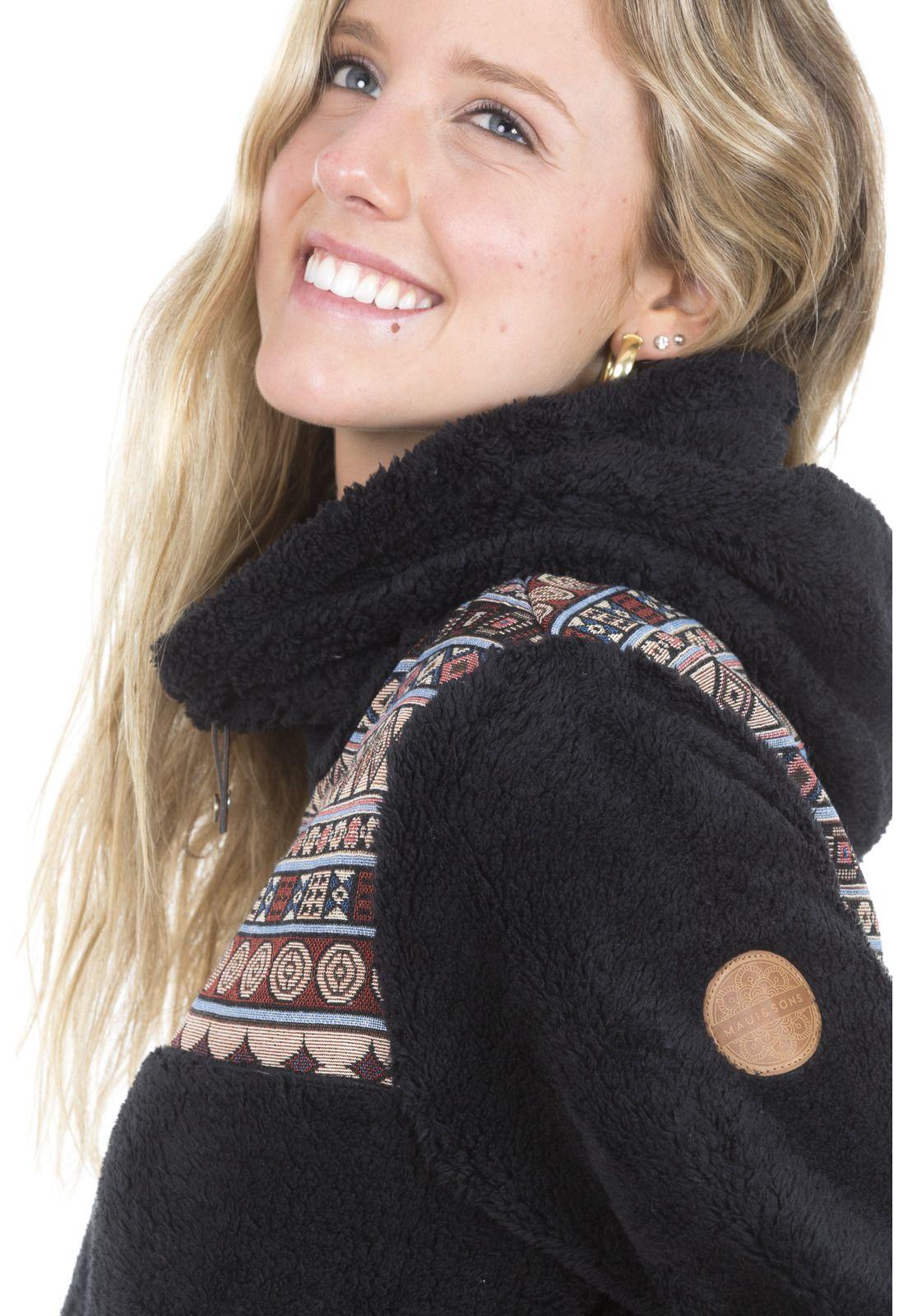 Poleron Chiporro Mujer 5O376-WI20 Negro-2