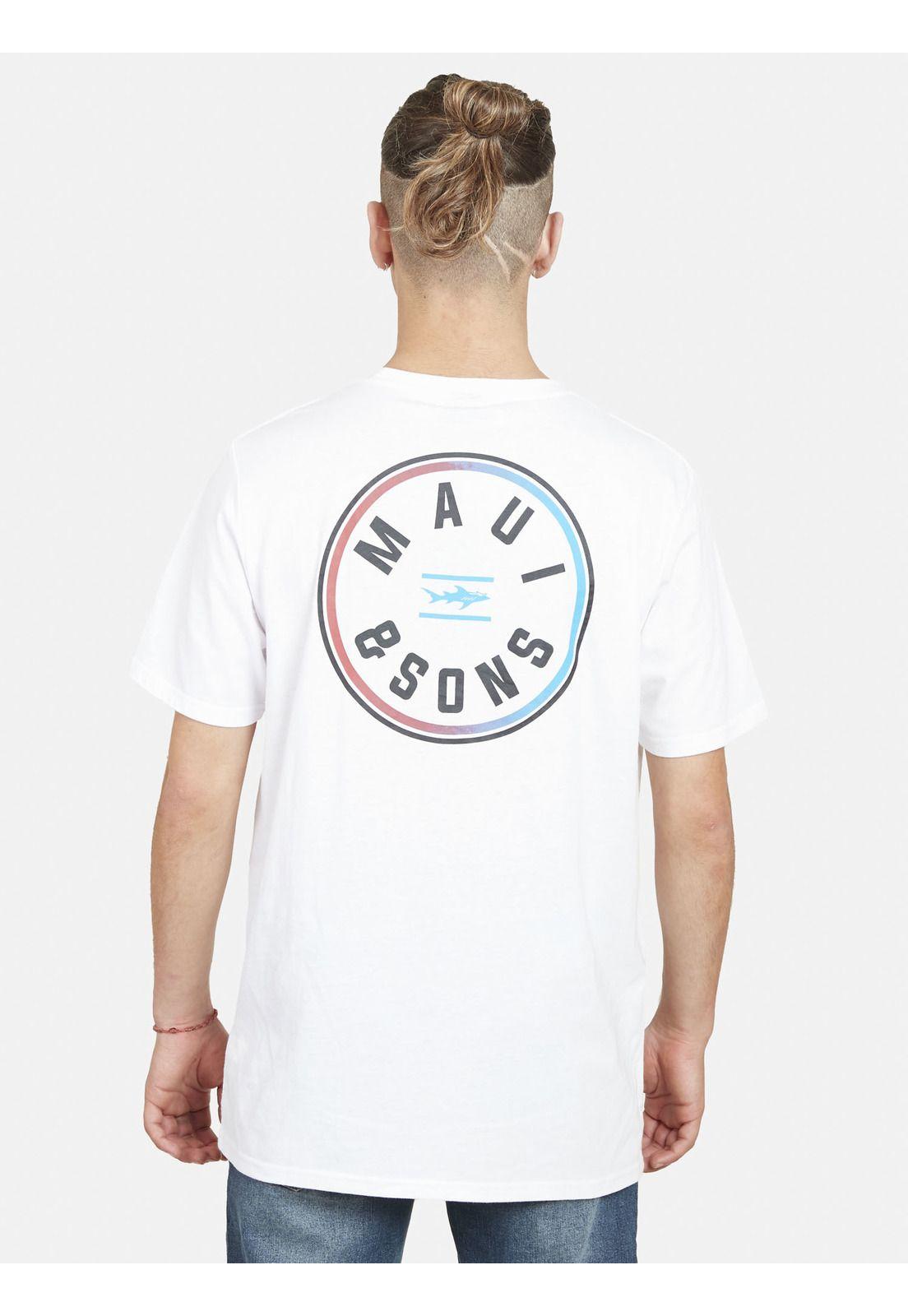 Pack Polera Cinturon 5AV1571 Hombre Blanco Maui and Sons-1