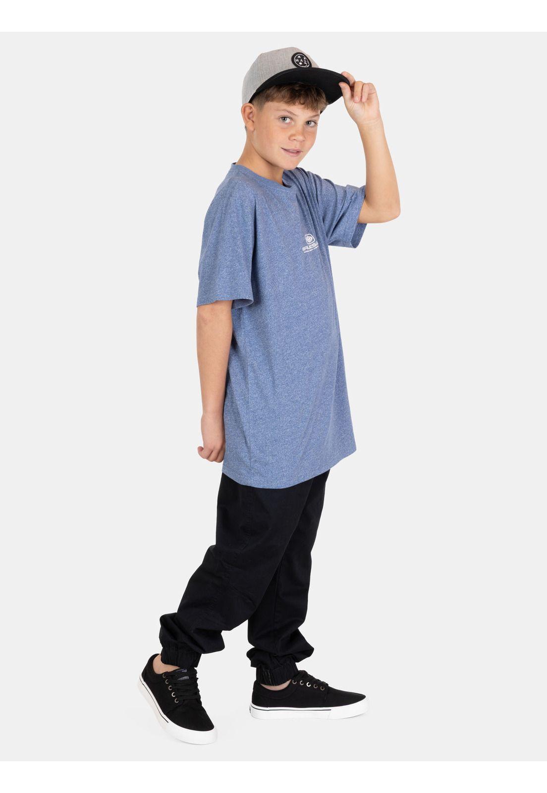 Polera MC Océano Rider Azul Infantil Maui And Sons-3
