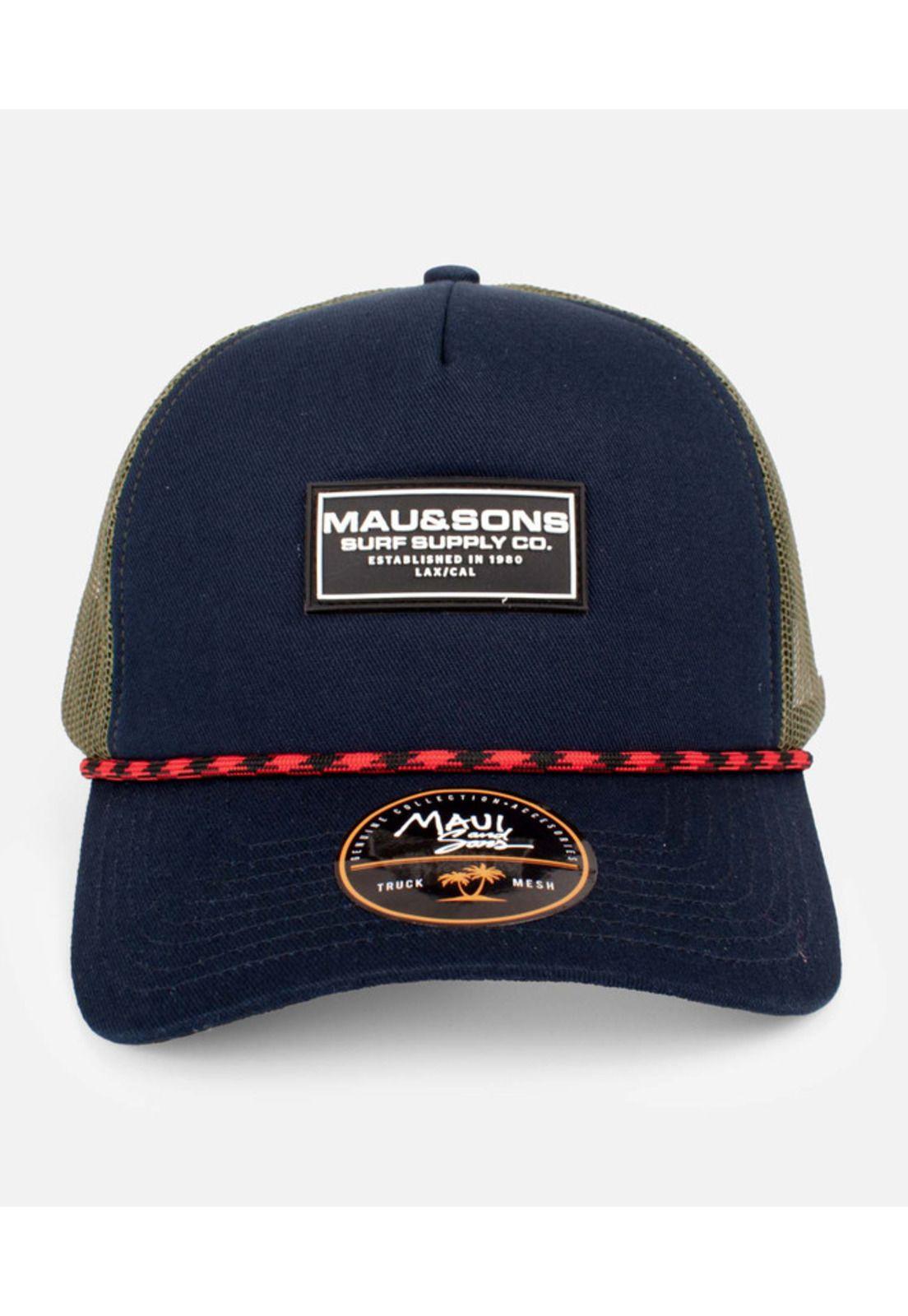 Jockey Tain Mike Nav Trucker Azul Hombre Maui and sons-2