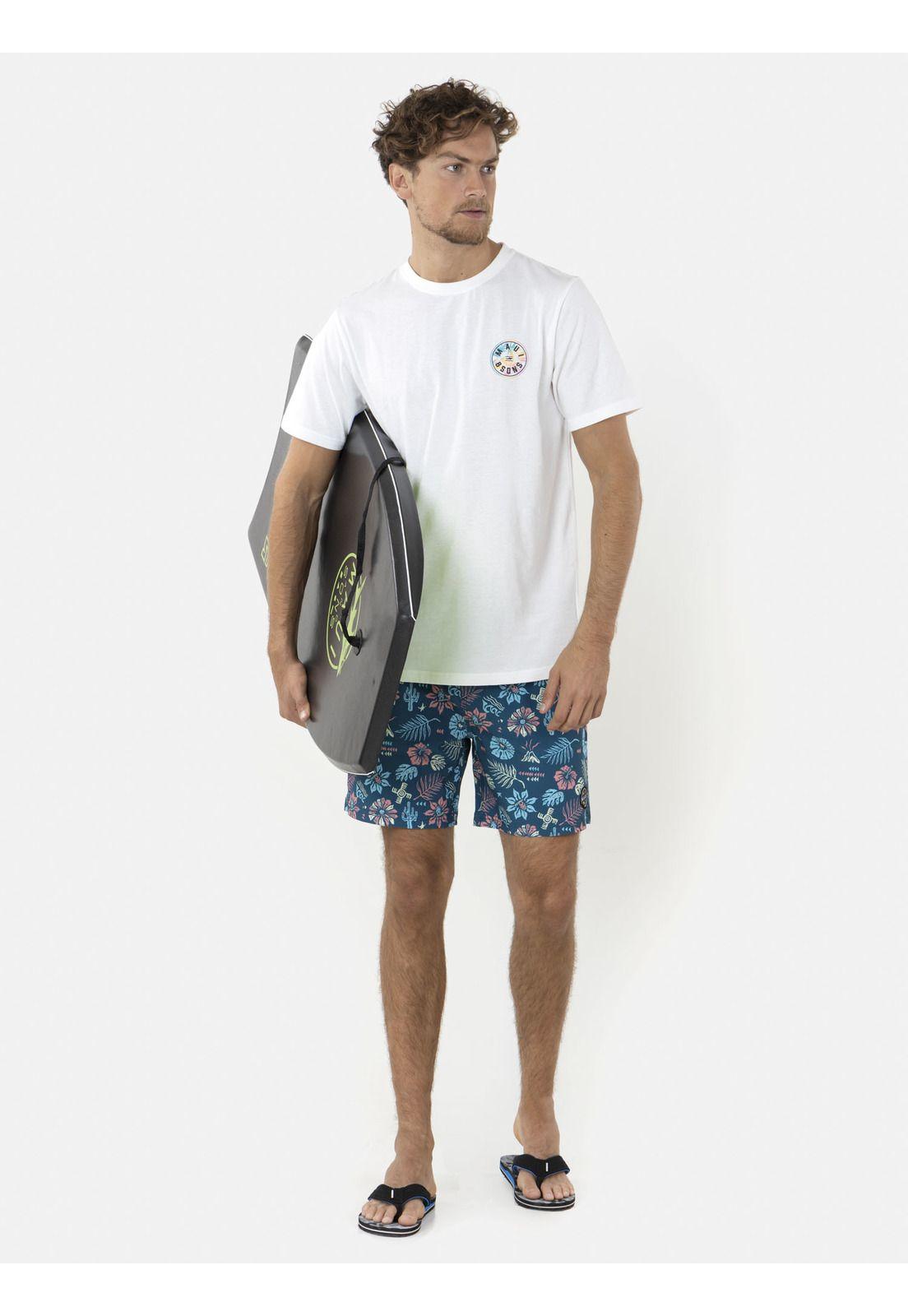 Polera ALOHA Hombre Blanco Maui and Sons-3