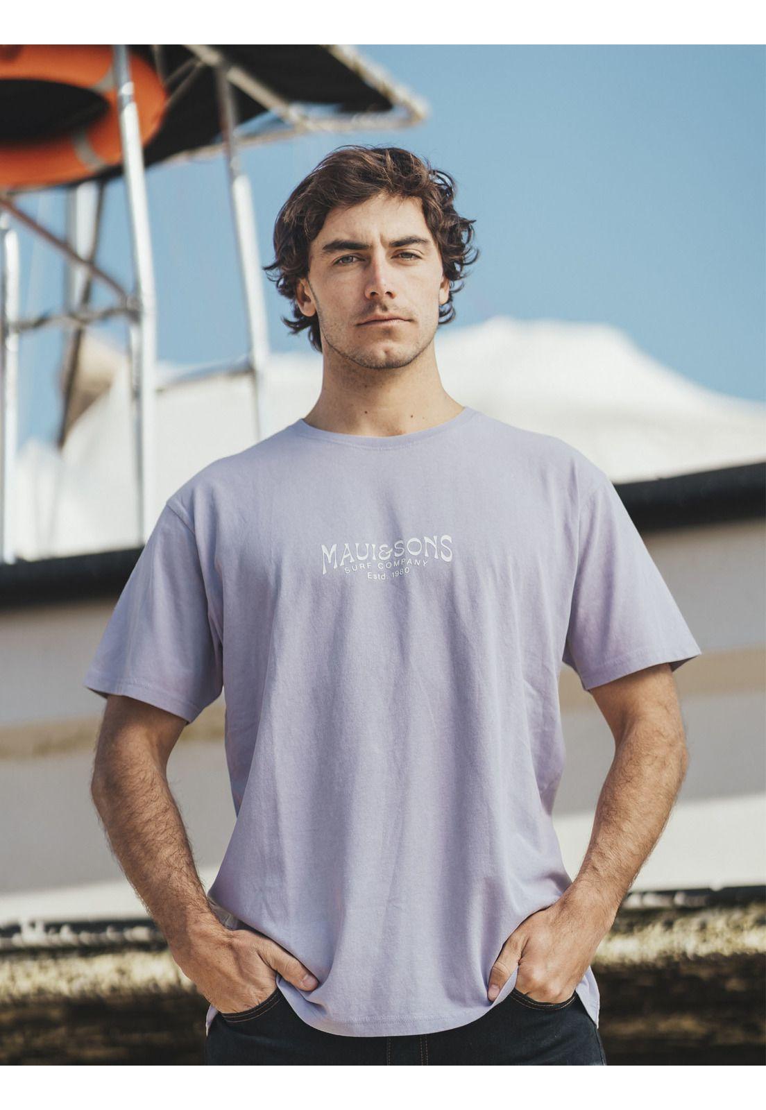 Polera MC Fahel Morado Hombre Maui And Sons-1