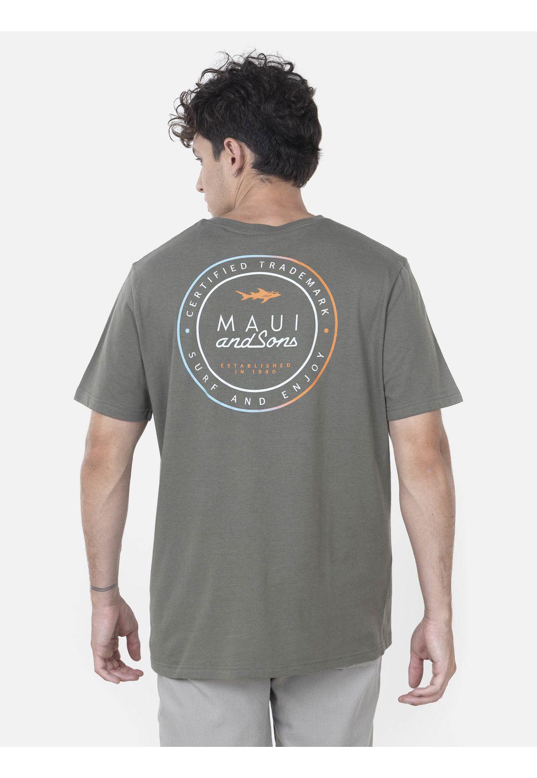 Polera Hombre 5P1257 Verde Maui and Sons-1