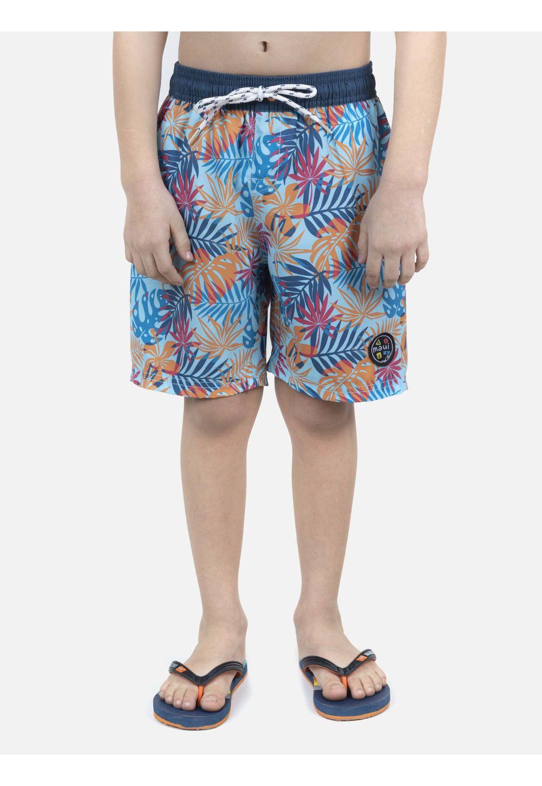 Traje De Baño Niño Naranja 5T1136-KV22 Maui And Sons-0