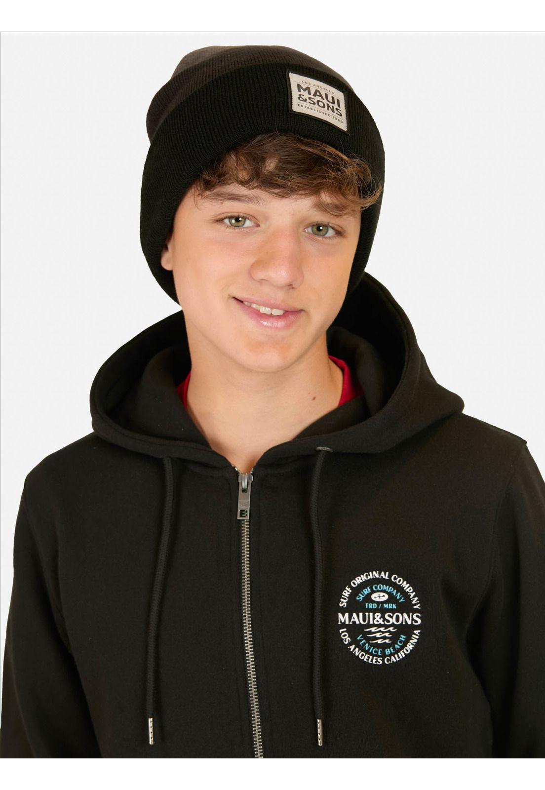 Poleron FZ Spirit Negro Infantil Maui And Sons-2