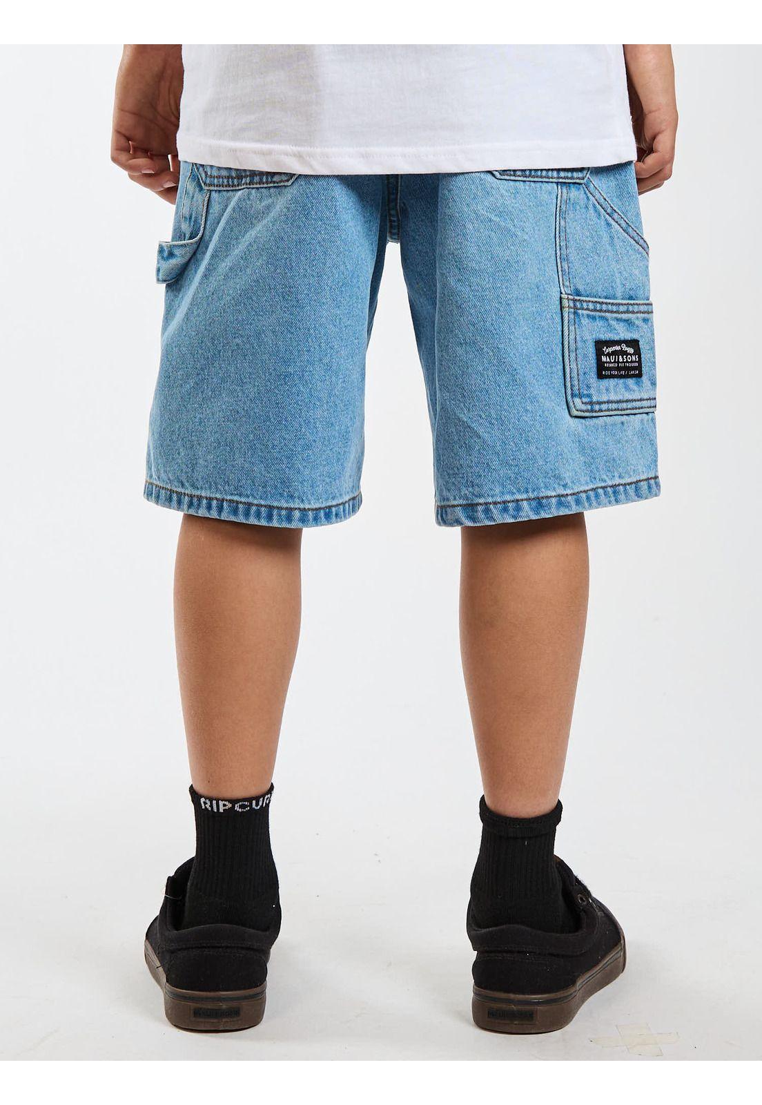 Bermuda Carpintero Tropic Celeste Infantil Maui and Sons-2