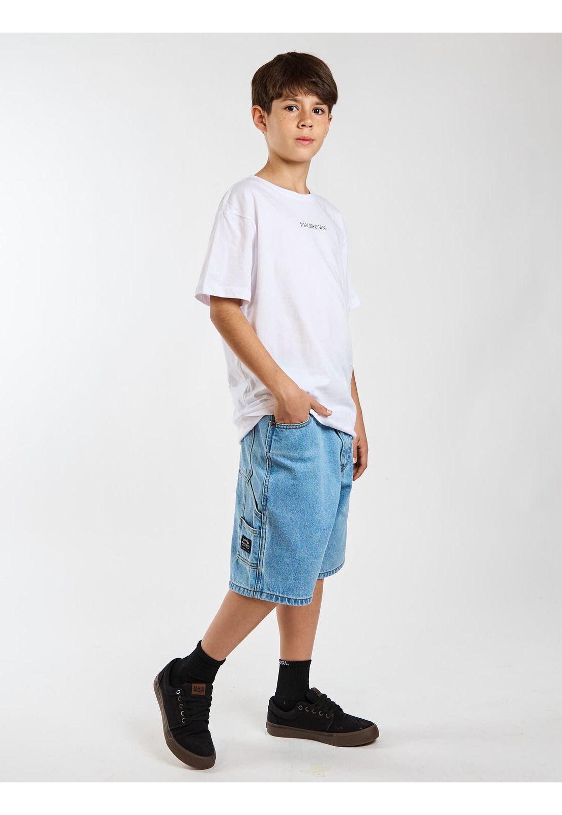 Bermuda Carpintero Tropic Celeste Infantil Maui and Sons-6