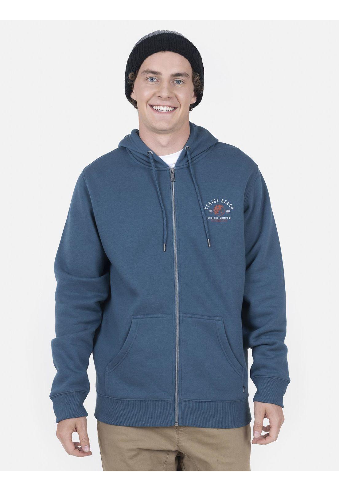 Poleron Hombre MID COOKIE Azul Maui and Sons-0