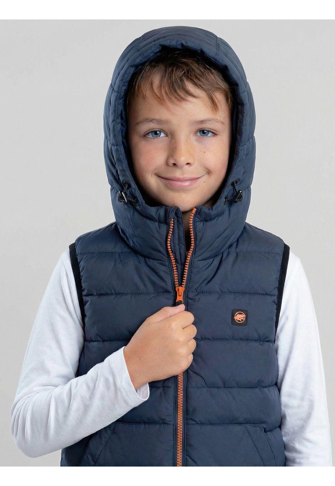 Parka Trailhead Azul Infantil Maui And Sons-3