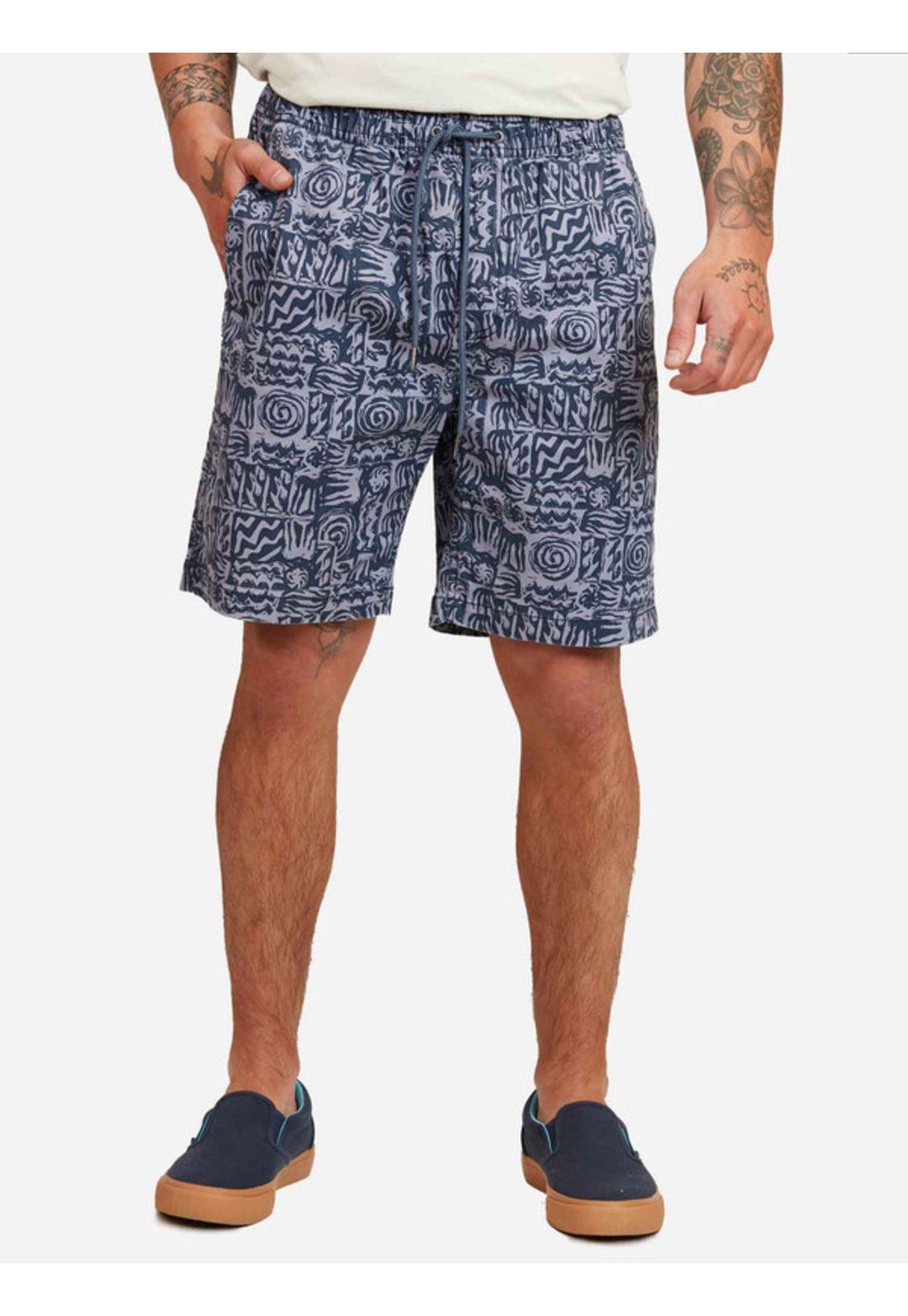 Bermuda Hawaii Blue Hombre Multicolor Maui And Sons-0