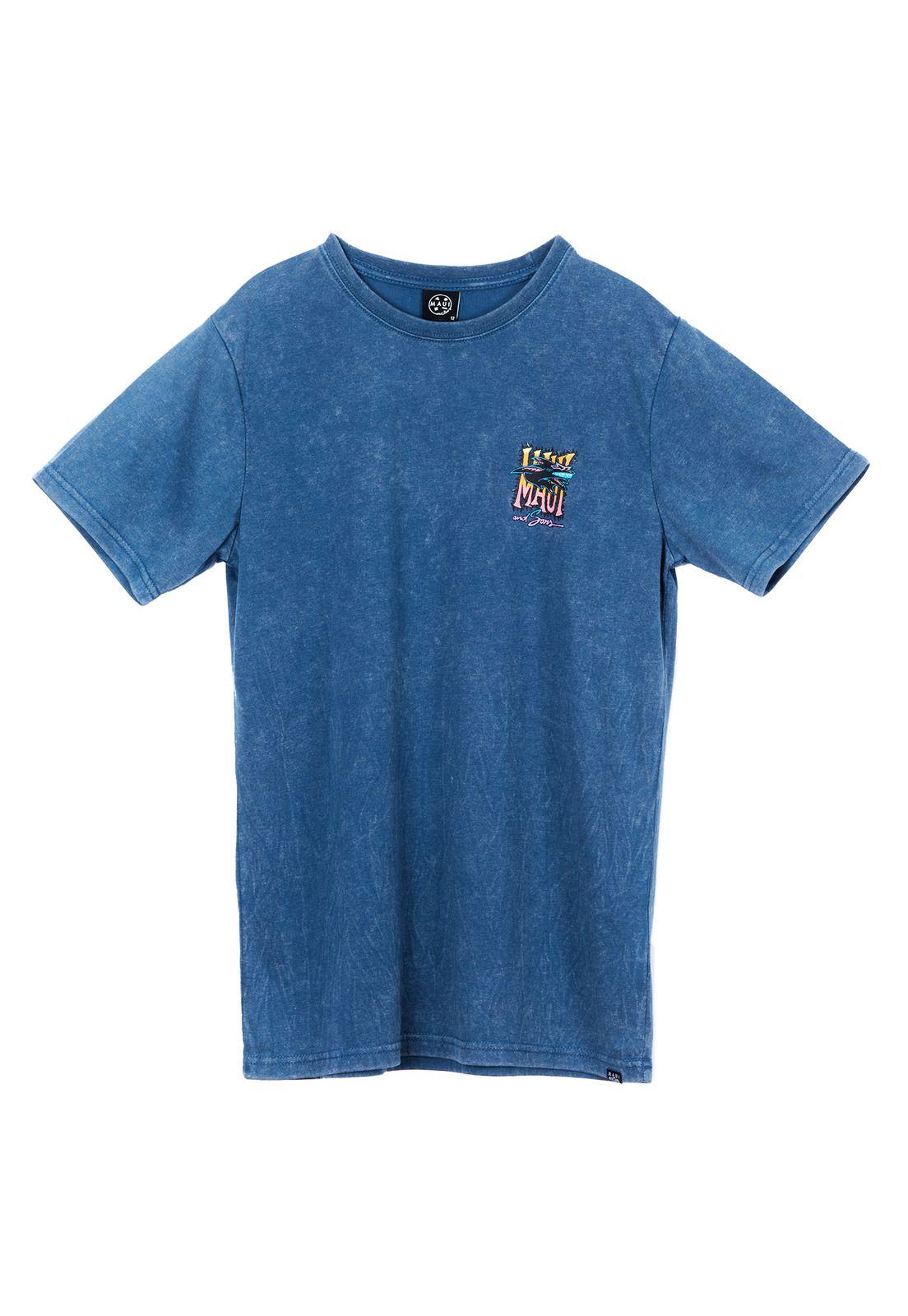 Polera Juvenil Maui 5P1067-MV21 Azul-0