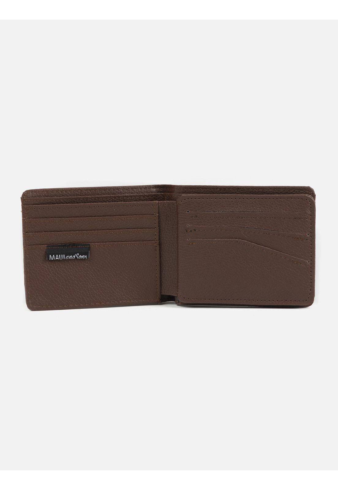 Billetera Hombre 5AB169-MT22 Café Maui and Sons-2