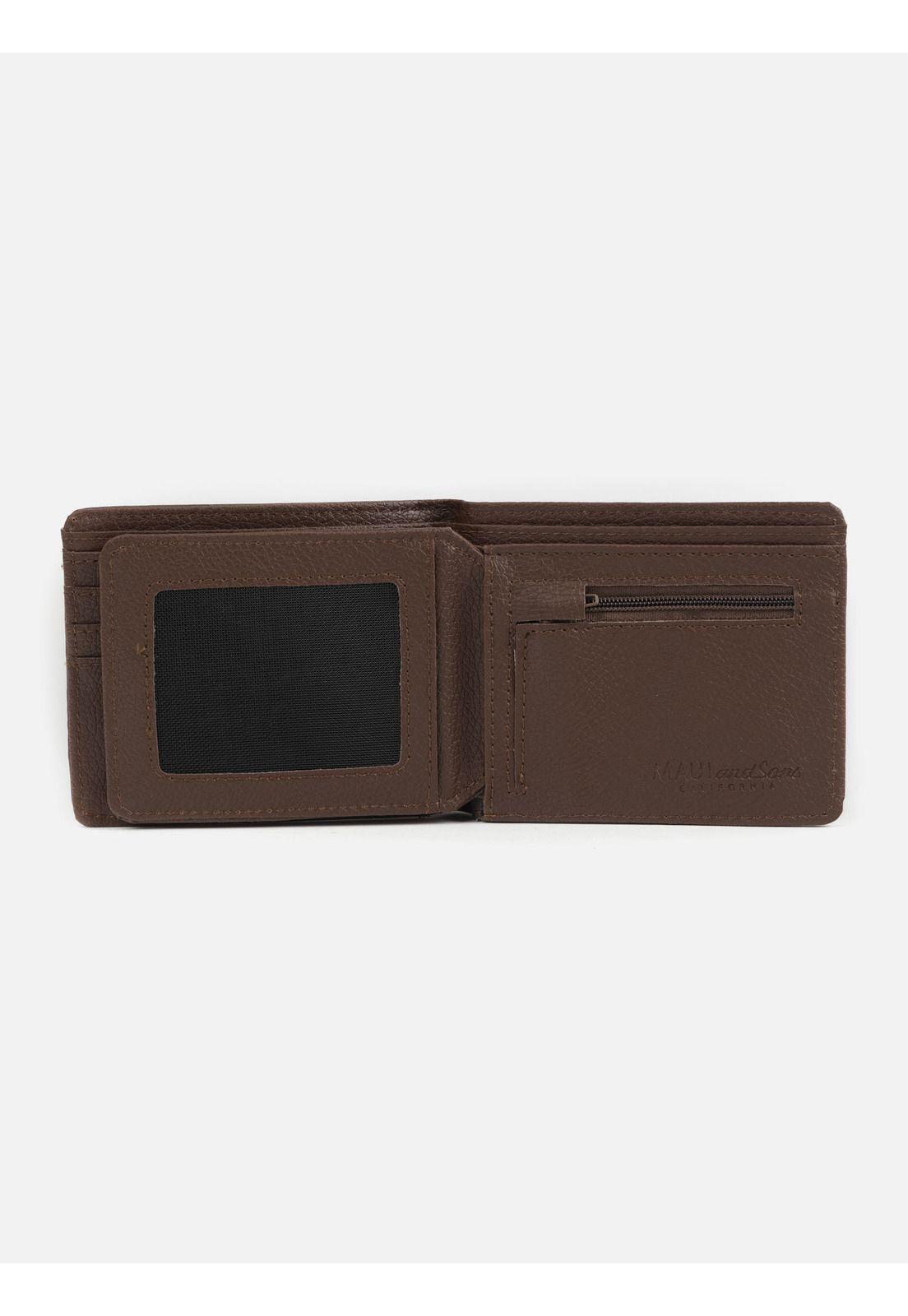Billetera Hombre 5AB169-MT22 Café Maui and Sons-3