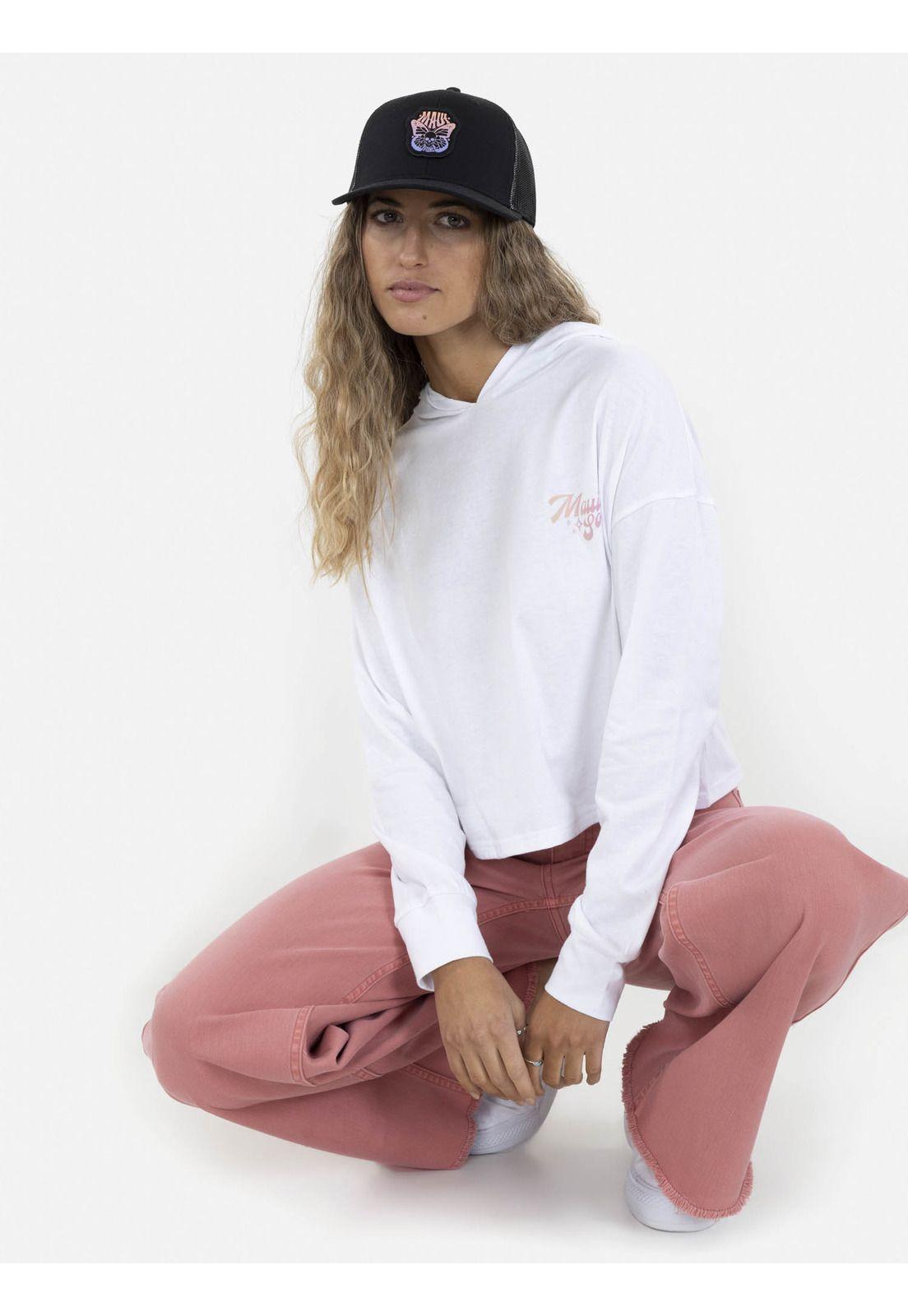 Polera SUNSET BEACH Mujer Blanco Maui and Sons-3