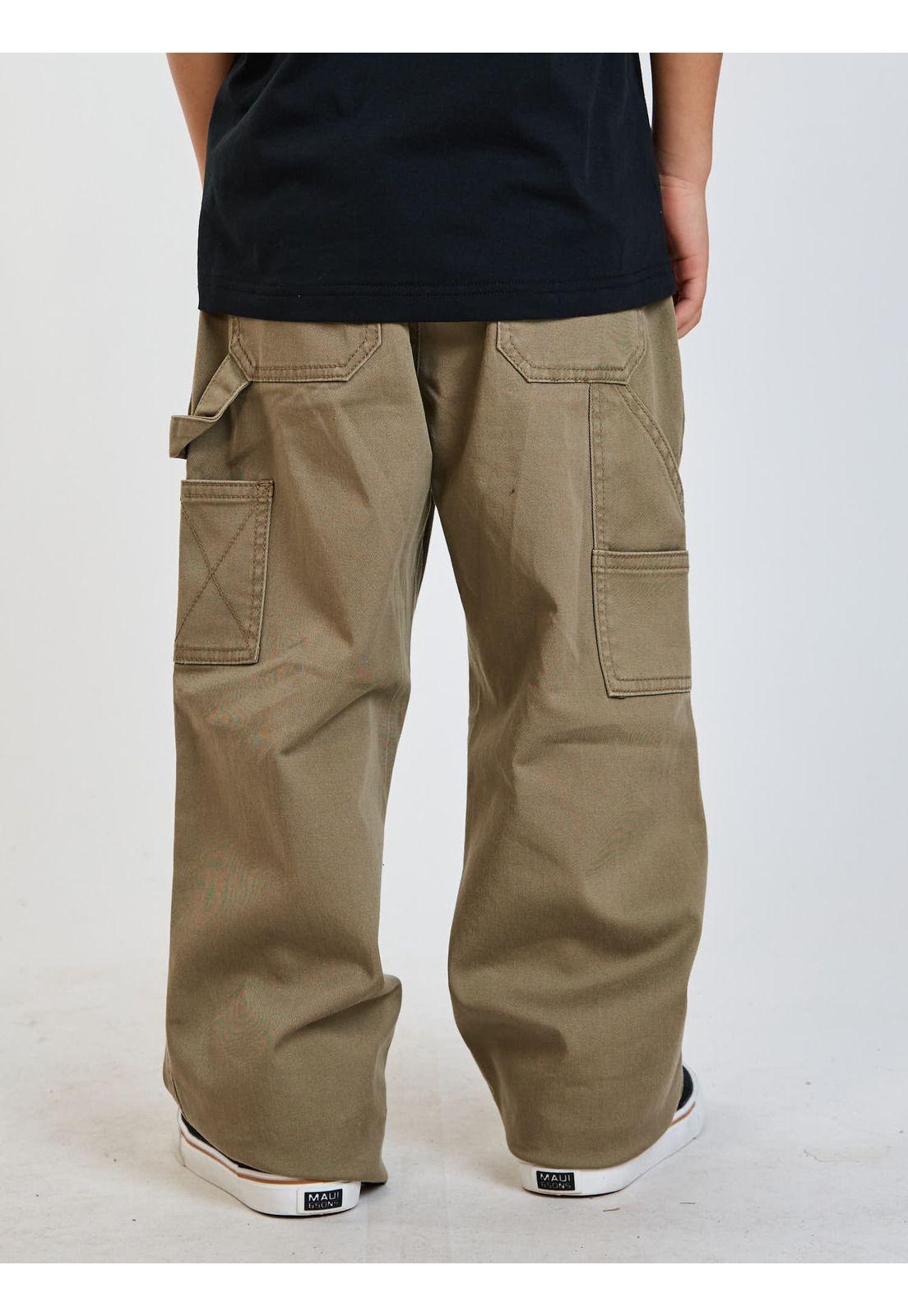 Pantalon Jogger Reef Café Infantil Maui and Sons-2