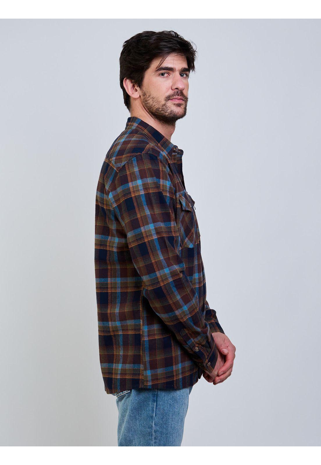 Camisa Chispa Multicolor Hombre Maui And Sons-2