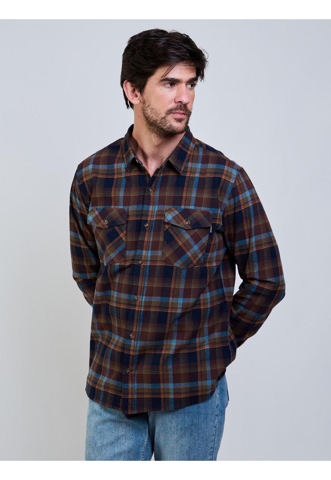 Camisa Chispa Multicolor Hombre Maui And Sons-5