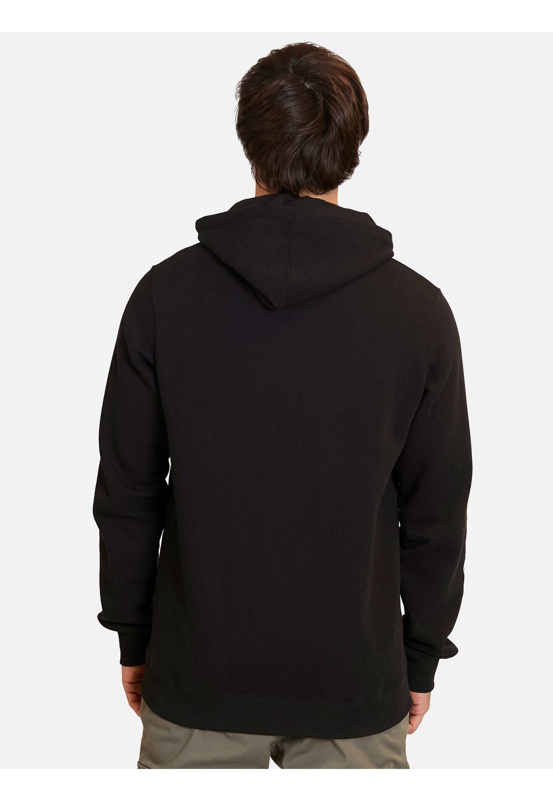 Poleron Canguro Oddy Negro Hombre Maui and Sons-1